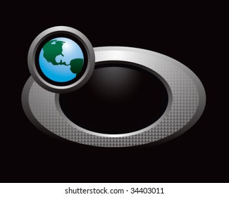 earth on web button