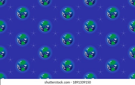 Earth Pattern Seamless Background for embellishing , pattern earth for wallpaper , background and other