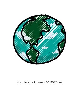 earth planet cartoon