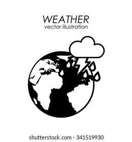 earth planet climate design, vector illustration eps10 graphic 