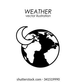 earth planet climate design, vector illustration eps10 graphic 