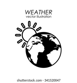 earth planet climate design, vector illustration eps10 graphic 