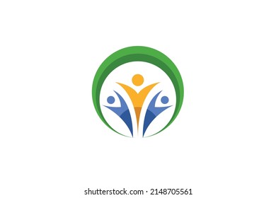 Earth Planet-Logo-Vektorgrafik