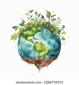 earth planet earth day draw white background 