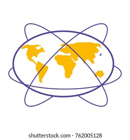 earth planet design concept