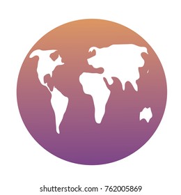 earth planet design concept