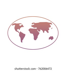 earth planet design concept