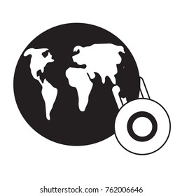 earth planet design concept