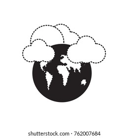 earth planet design concept