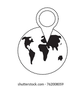 earth planet design concept