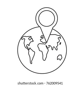 earth planet design concept