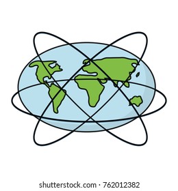 earth planet design concept