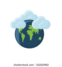 earth planet design concept