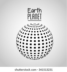 earth planet design, vector illustration eps10 graphic 