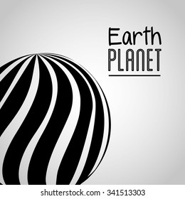 earth planet design, vector illustration eps10 graphic 