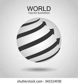 earth planet design, vector illustration eps10 graphic 