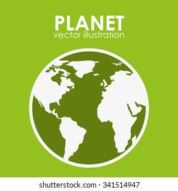 earth planet design, vector illustration eps10 graphic 