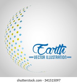earth planet design, vector illustration eps10 graphic 