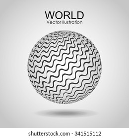 earth planet design, vector illustration eps10 graphic 
