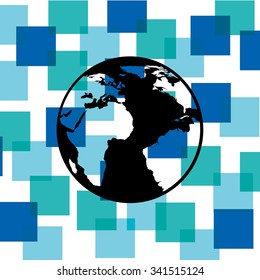earth planet design, vector illustration eps10 graphic 