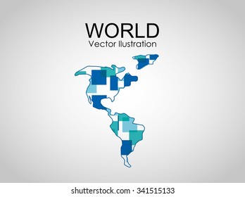 earth planet design, vector illustration eps10 graphic 