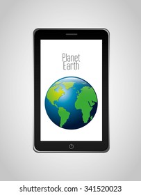 earth planet design, vector illustration eps10 graphic 