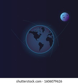 Earth planet. Globalization. Communication and Internet