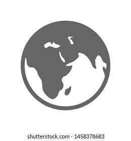 Earth planet globe logo design vector. Earth planet globe logo icons for web and app. Vector travel, planet concept.