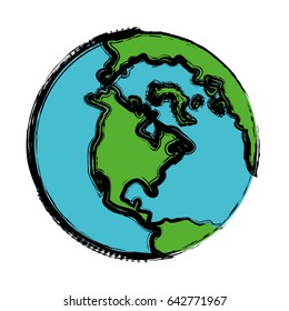 earth planet icon
