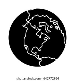 earth planet icon