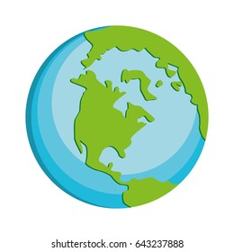 earth planet icon 