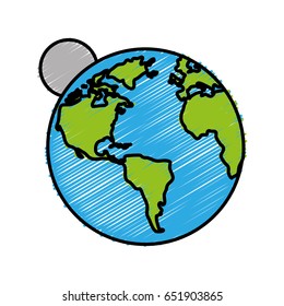 earth planet icon