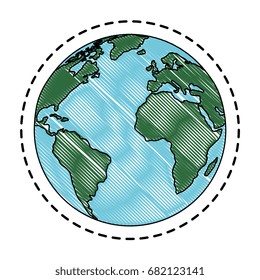 earth planet icon