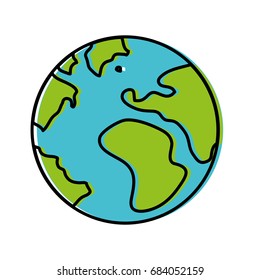 icono del planeta Tierra