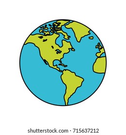 earth planet icon