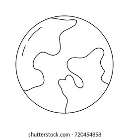 earth planet icon