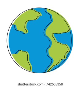earth planet icon