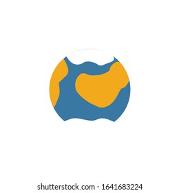 Earth Planet icon. Simple element from space icons collection. Creative Earth Planet icon ui, ux, apps, software and infographics.