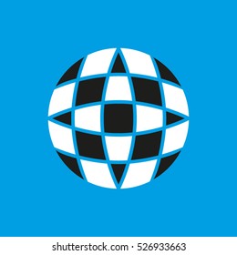 earth, planet earth, logo, vector icon, eps10