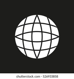 earth, planet earth, logo, vector icon, eps10