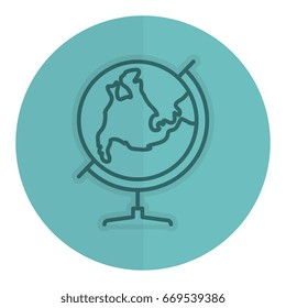 earth planet school icon