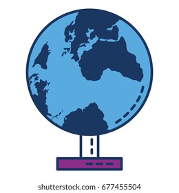 earth planet school icon