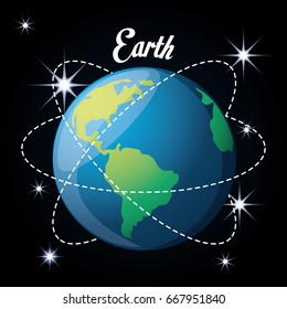 earth planet in the solar system creation