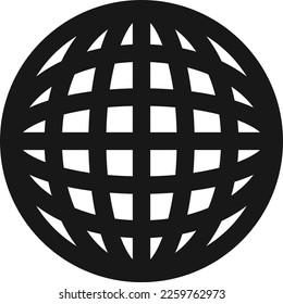 Earth Planet-Kugel-Symbol
