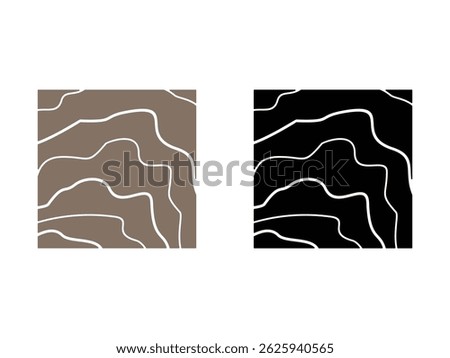 Earth plates mantle structure symbol icon design vector isolated transparent background