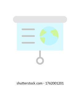 Earth, presentation icon. Simple color vector elements of mother earth day icons for ui and ux, website or mobile application