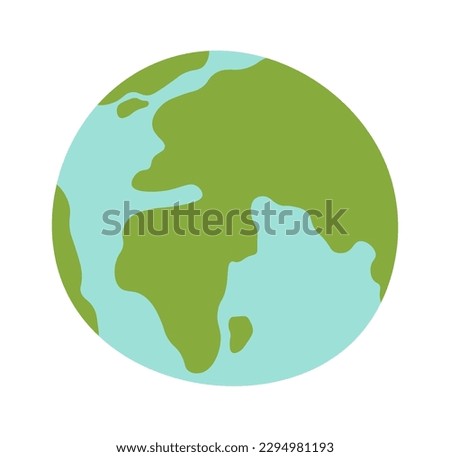 Earth Protect environment. Vector illustration