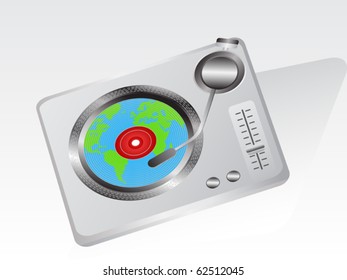 earth record player