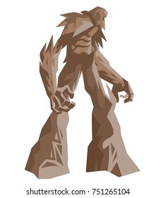 earth rock golem titan