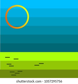 earth and sky